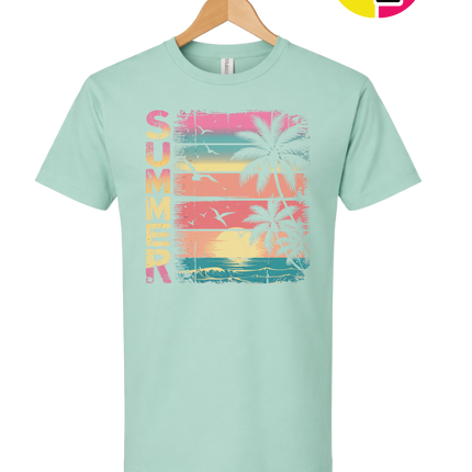 Vintage Summer Sunset Tee