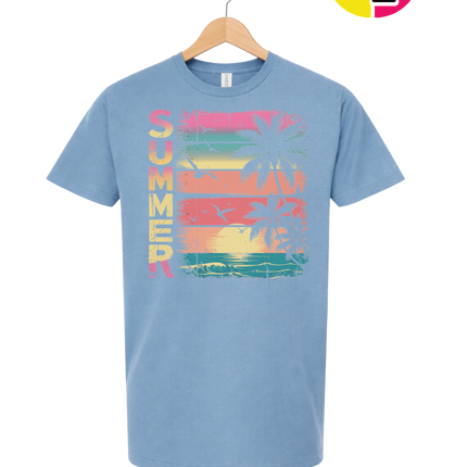 Vintage Summer Sunset Tee