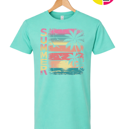 Vintage Summer Sunset Tee