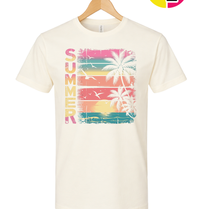 Vintage Summer Sunset Tee