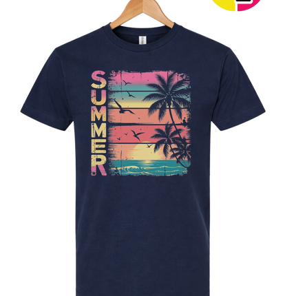 Vintage Summer Sunset Tee