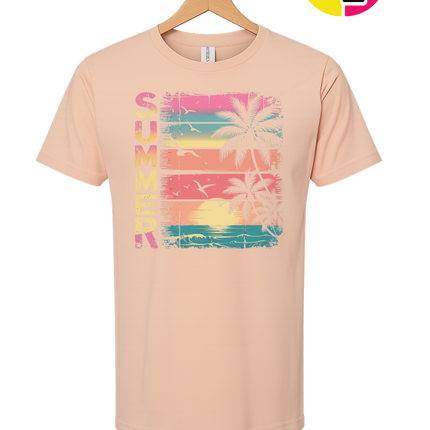 Vintage Summer Sunset Tee