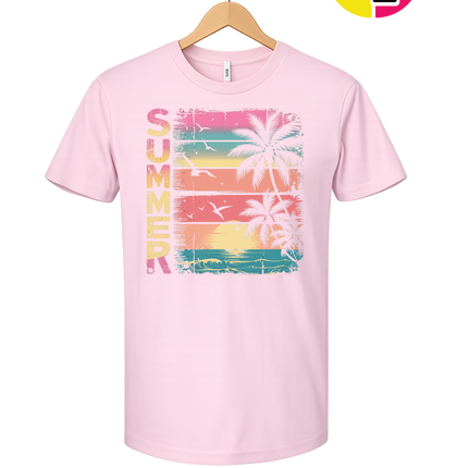 Vintage Summer Sunset Tee