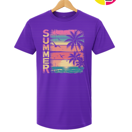Vintage Summer Sunset Tee