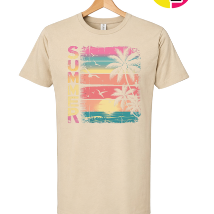 Vintage Summer Sunset Tee
