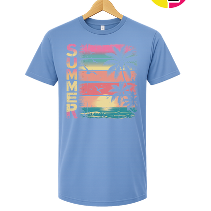 Vintage Summer Sunset Tee