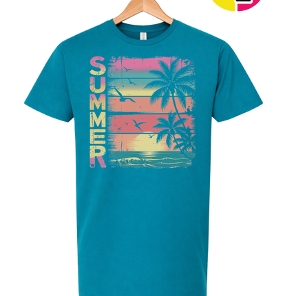 Vintage Summer Sunset Tee