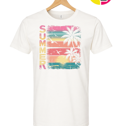 Vintage Summer Sunset Tee