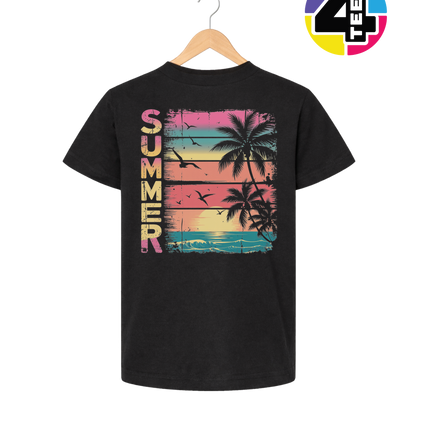 Vintage Summer Sunset Youth Tee