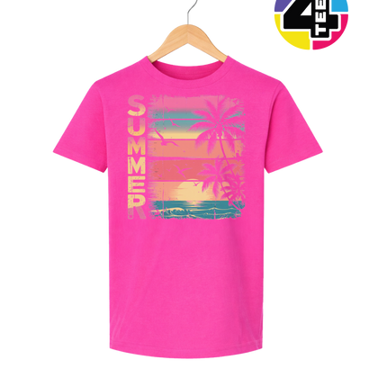 Vintage Summer Sunset Youth Tee