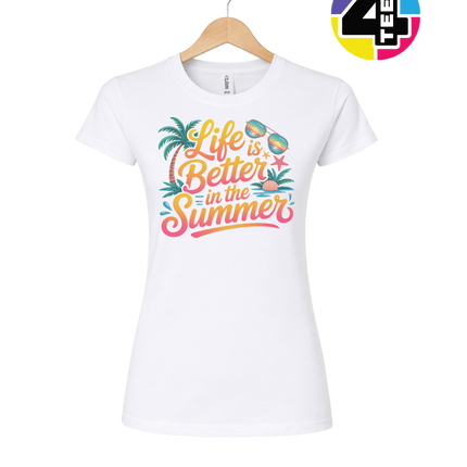Life Is Better In The Summer Women's Tee