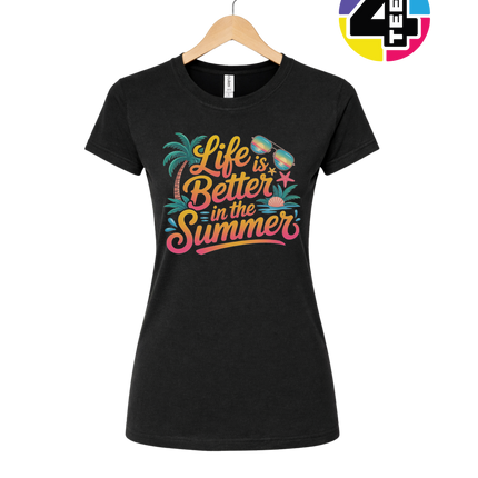 Life Is Better In The Summer Women's Tee
