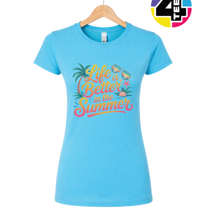 Life Is Better In The Summer Women's Tee