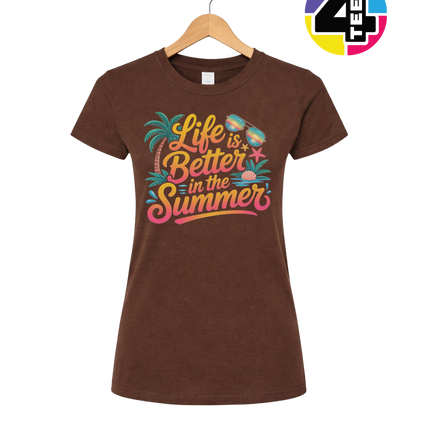 Life Is Better In The Summer Women's Tee