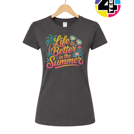 Life Is Better In The Summer Women's Tee