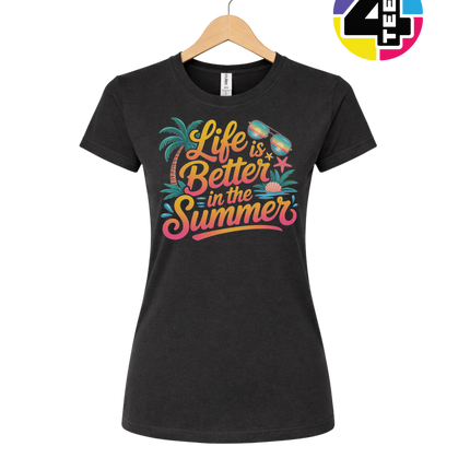 Life Is Better In The Summer Women's Tee