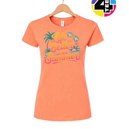 Life Is Better In The Summer Women's Tee