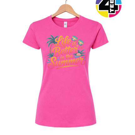 Life Is Better In The Summer Women's Tee