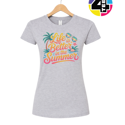 Life Is Better In The Summer Women's Tee