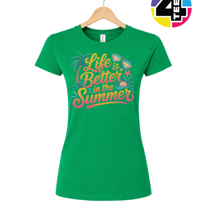 Life Is Better In The Summer Women's Tee