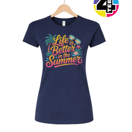 Life Is Better In The Summer Women's Tee