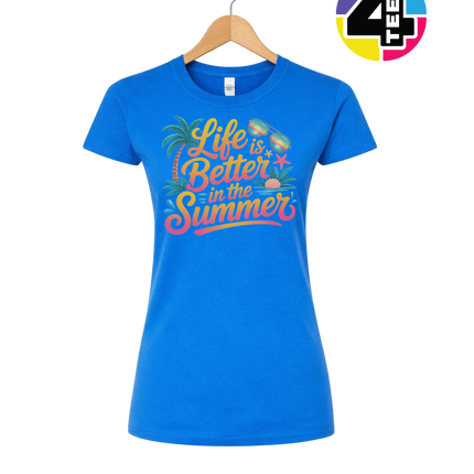 Life Is Better In The Summer Women's Tee