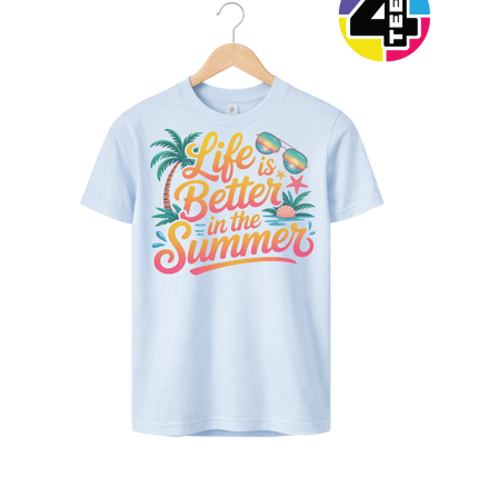Life Is Better In The Summer Youth Tee