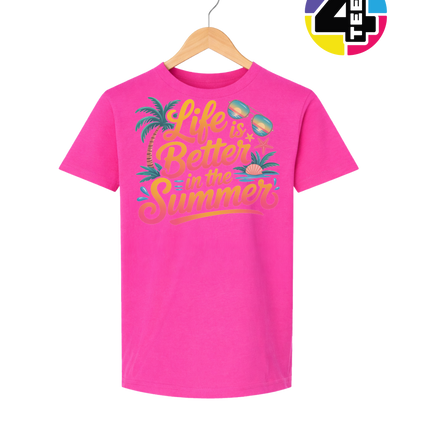 Life Is Better In The Summer Youth Tee