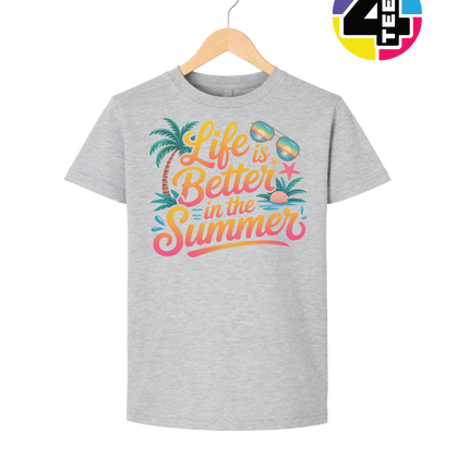 Life Is Better In The Summer Youth Tee