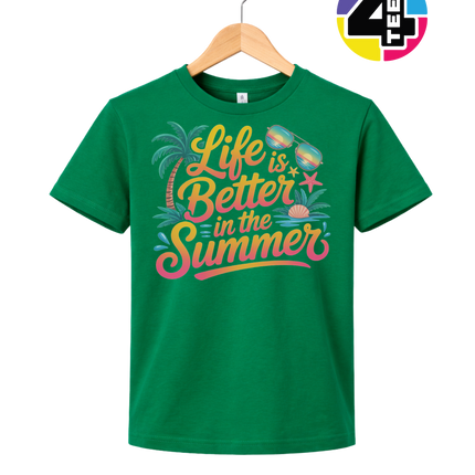 Life Is Better In The Summer Youth Tee
