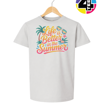 Life Is Better In The Summer Youth Tee