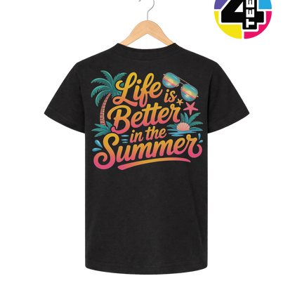 Life Is Better In The Summer Youth Tee
