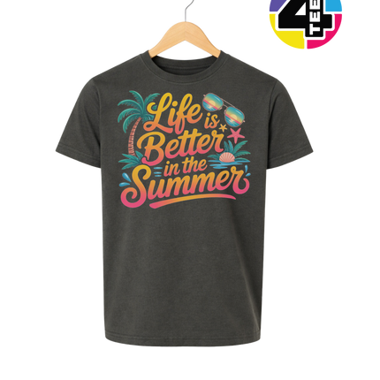 Life Is Better In The Summer Youth Tee