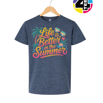 Life Is Better In The Summer Youth Tee