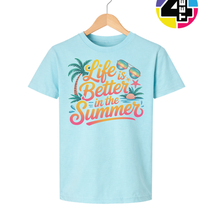 Life Is Better In The Summer Youth Tee