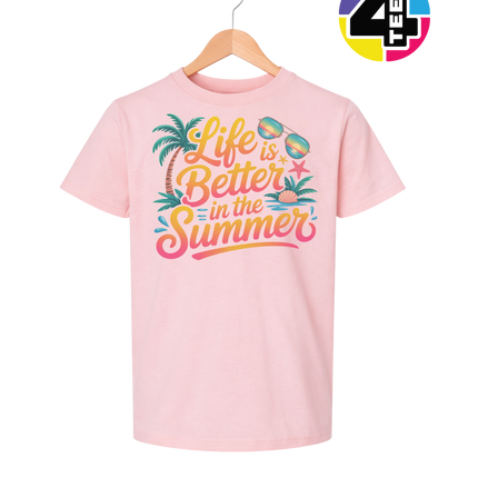 Life Is Better In The Summer Youth Tee