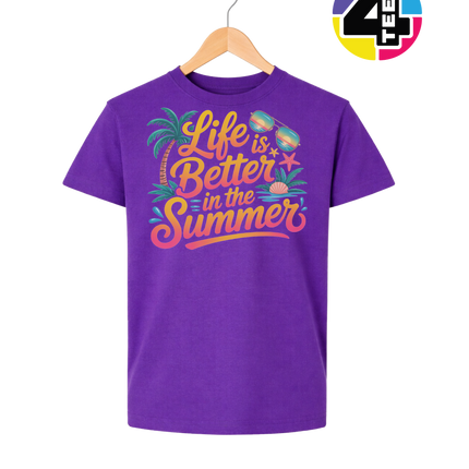 Life Is Better In The Summer Youth Tee