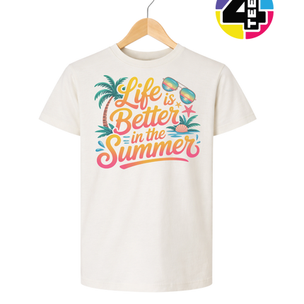Life Is Better In The Summer Youth Tee