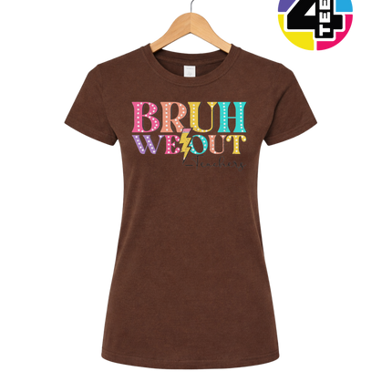 Bruh We Out, Signed Teachers Women's Tee
