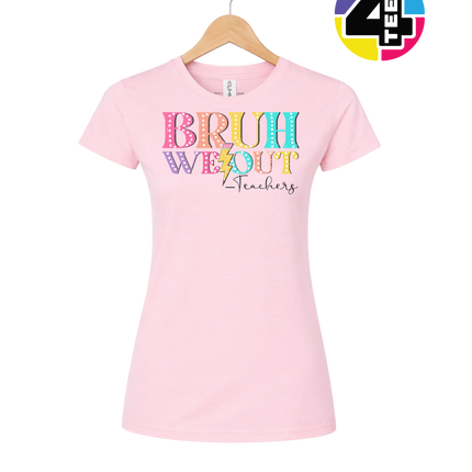 Bruh We Out, Signed Teachers Women's Tee