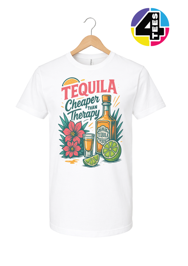 Tequila, Cheaper Than Therapy Tee