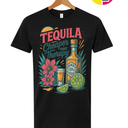 Tequila, Cheaper Than Therapy Tee