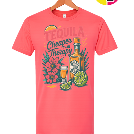 Tequila, Cheaper Than Therapy Tee