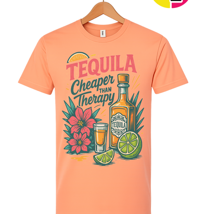 Tequila, Cheaper Than Therapy Tee