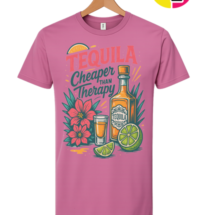 Tequila, Cheaper Than Therapy Tee