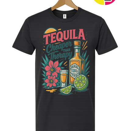 Tequila, Cheaper Than Therapy Tee