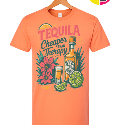 Tequila, Cheaper Than Therapy Tee