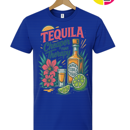 Tequila, Cheaper Than Therapy Tee