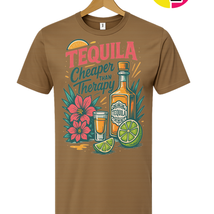 Tequila, Cheaper Than Therapy Tee