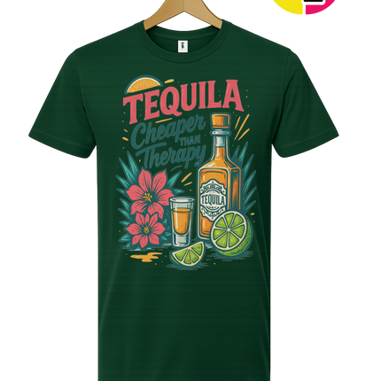 Tequila, Cheaper Than Therapy Tee